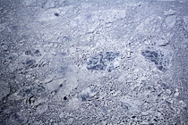 [ photo: Ice On Hudson Bay 1, Aerial View from Transatlantic Flight, Nunavut, Canada, June 2009, (img 171-039) ]