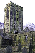 [ photo: Ruins of Church of St Thomas a Beckett 2, Heptonstall, W Yorkshire, UK Dec 2005 (img 103-028) ]