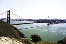 [ photo: 239-089 Golden Gate Bridge from Marin Headlands ]
