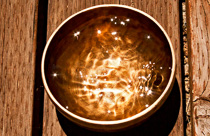 [ photo: Tibetan Bowl Vibrations 2, Santa Rosa, California, USA, June 2013 (img 287-003close) ]