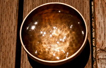 [ photo: Tibetan Bowl Vibrations 3, Santa Rosa, California, USA, June 2013 (img 287-004close) ]