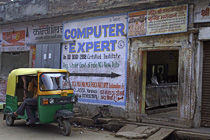 [ photo: Computer Expert near Assi Ghat, Varanasi, Uttar Pradesh, India, February 2010 (img 194-060) ]