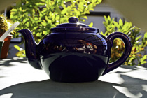 [ photo: Reflections on A Teapot, Santa Rosa, California, USA, June 2013 (img 286-041) ]